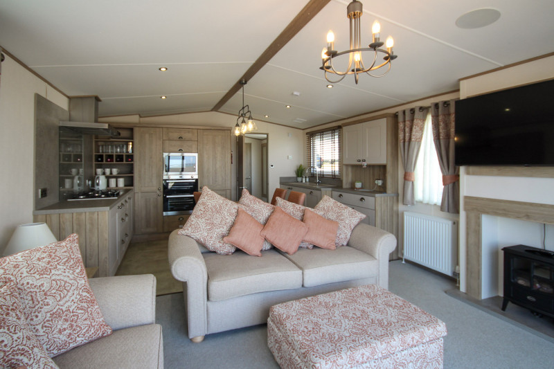 ABI Ambleside Premier 2021 at Kent Coast Holiday Park, Allhallows. Great elevated position with sea views