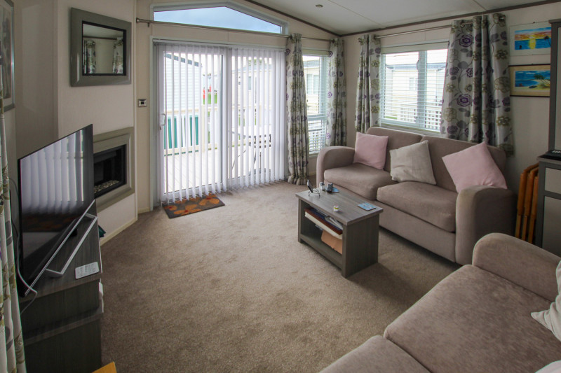 Victory Monaco 2015 static caravan at New Beach, Dymchurch, Kent