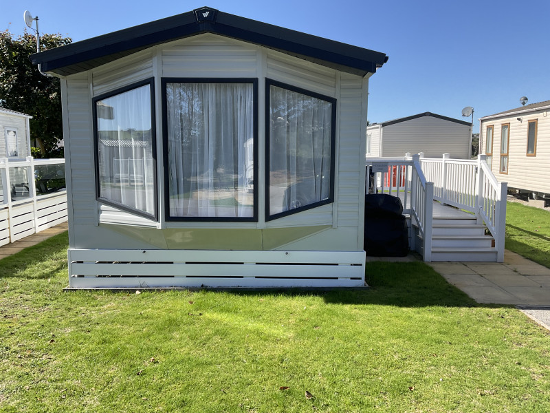 Willerby Sierra 2022 static caravan for sale sited at Par Sands, Cornwall