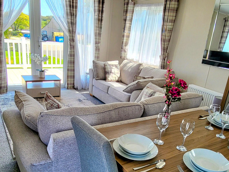 Immaculate residential-spec Willerby Sheraton 2020 near St Austell, Cornwall