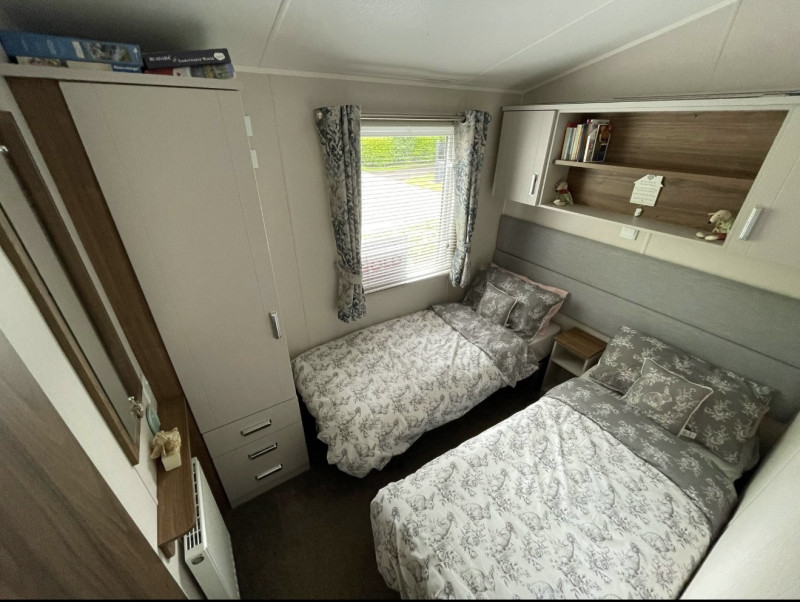 Willerby Sheraton 2017 & decking sited at Ingleton, North Yorkshire
