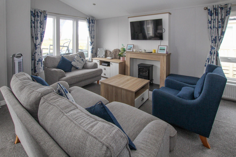 Willerby Cranbrook double lodge 2021 at New Beach, Dymchurch, Kent. 3 bedrooms
