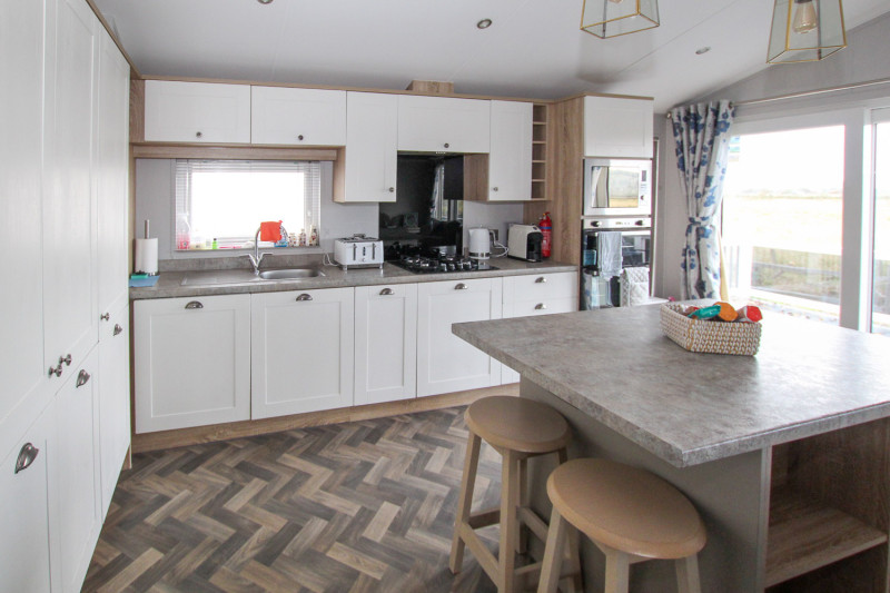 Willerby Cranbrook double lodge 2021 at New Beach, Dymchurch, Kent. 3 bedrooms
