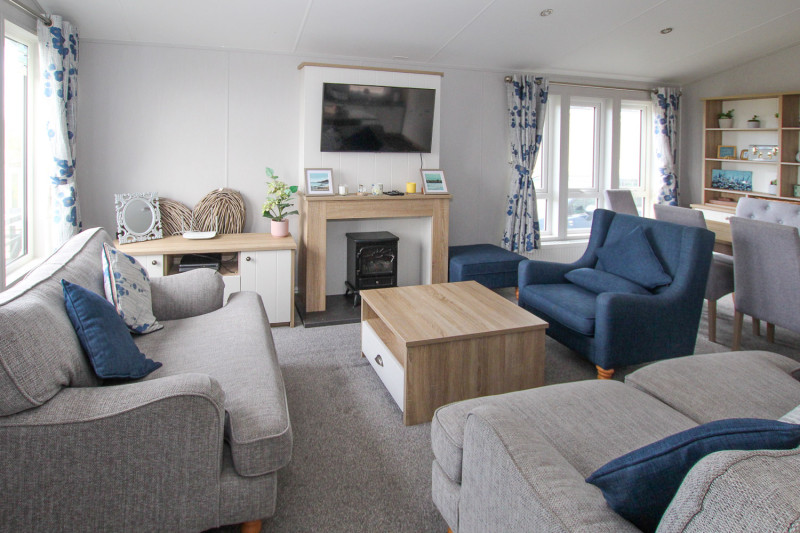 Willerby Cranbrook double lodge 2021 at New Beach, Dymchurch, Kent. 3 bedrooms