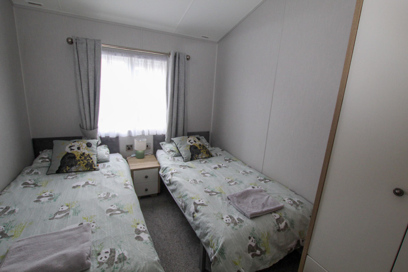 Willerby Cranbrook double lodge 2021 at New Beach, Dymchurch, Kent. 3 bedrooms