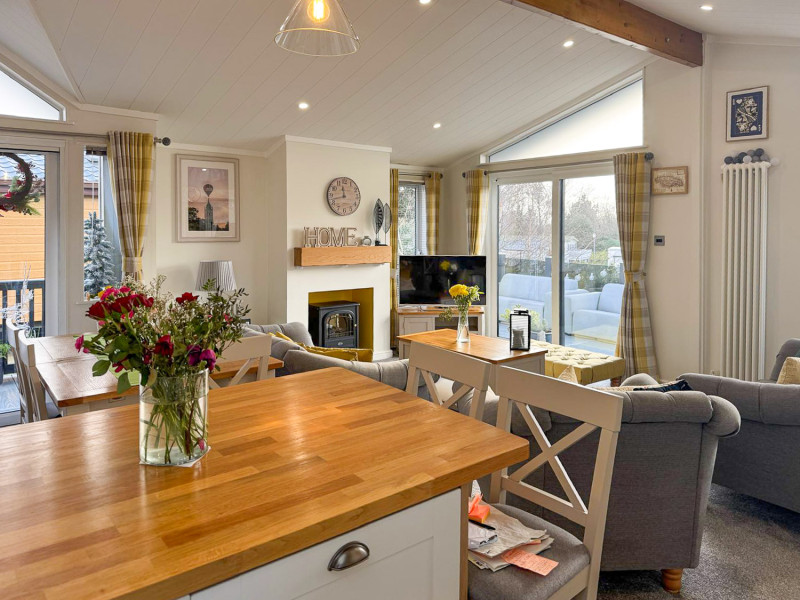 Mulberry Lodge 2019 on super pitch at Haven's Rockley Park, nr Poole, Dorset