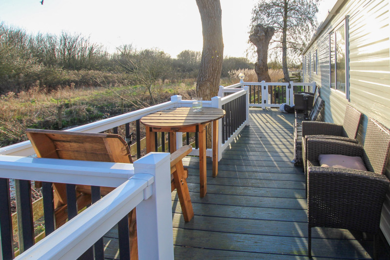 ABI Oakley 2024 on a private pitch at New Beach, Dymchurch, Kent. 2 bedrooms, DG/CH