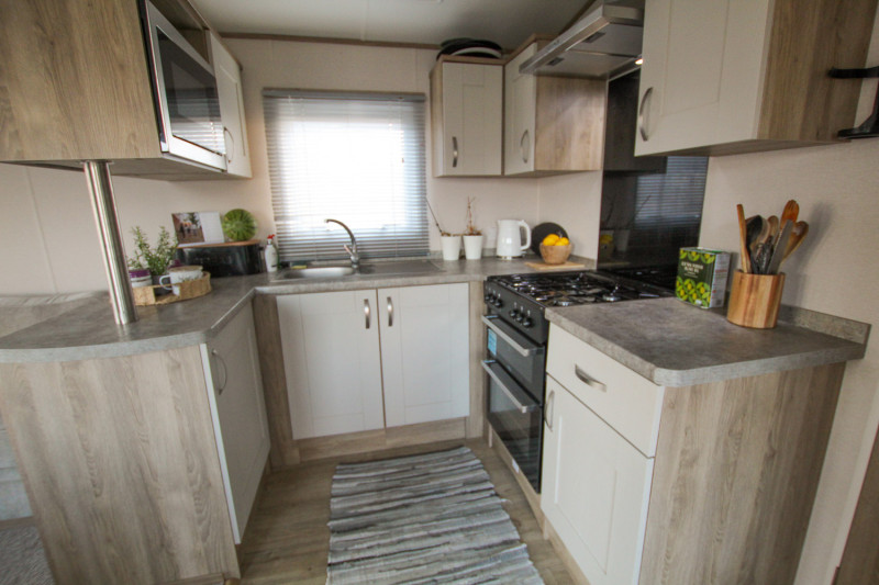 ABI Oakley 2024 on a private pitch at New Beach, Dymchurch, Kent. 2 bedrooms, DG/CH