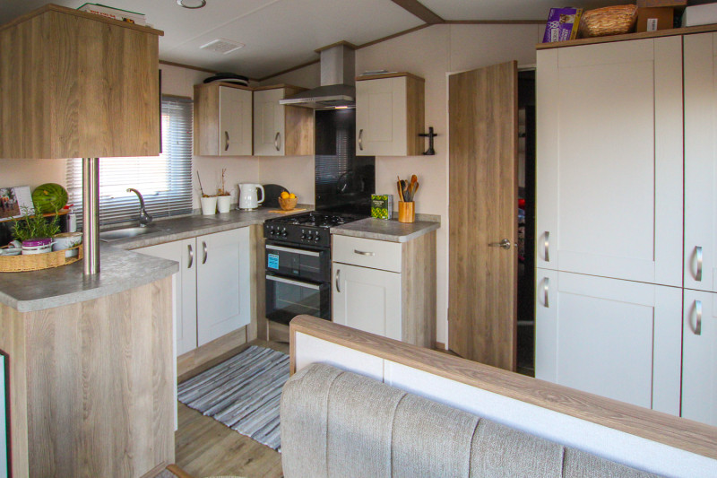 ABI Oakley 2024 on a private pitch at New Beach, Dymchurch, Kent. 2 bedrooms, DG/CH