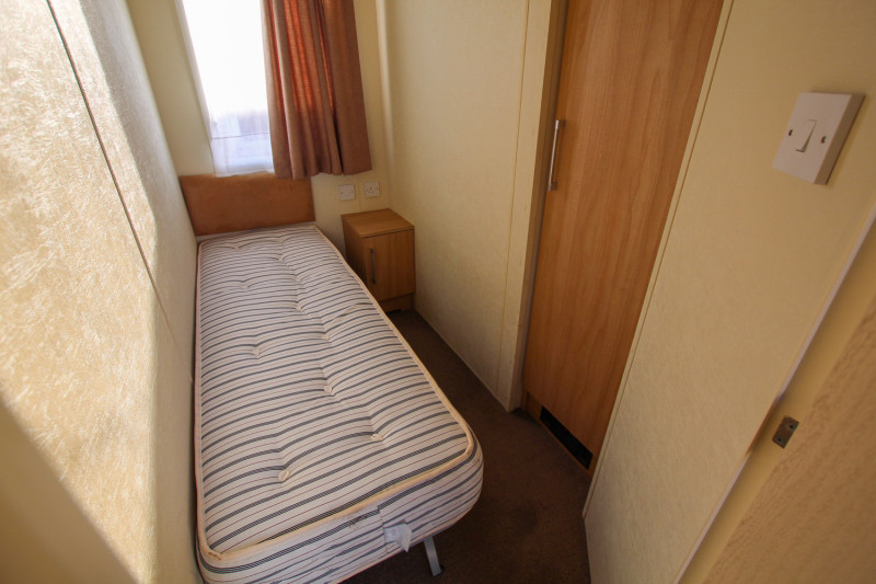 Delta Denbigh Deluxe 2011 static caravan sited at New Beach, Dymchurch, Kent. 3 bedrooms