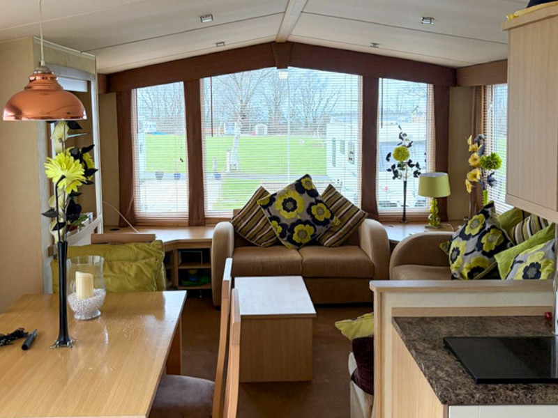 Swift Moselle 2007 static caravan for sale at High Moor Farm Park, Harrogate, N Yorkshire