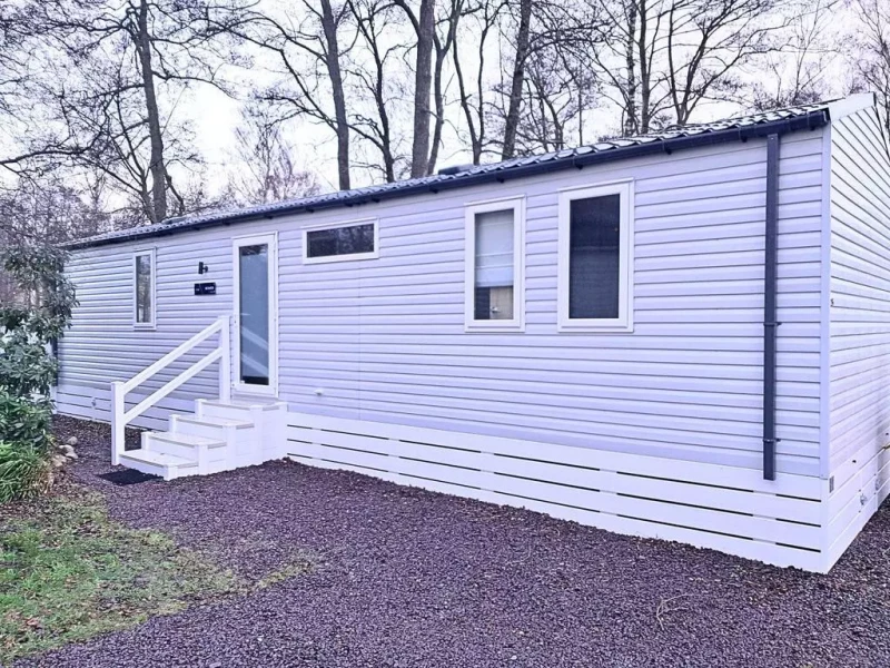 Victory Bower 2022 static caravan at Glenesk Holiday Park, Aberdeenshire, Scotland