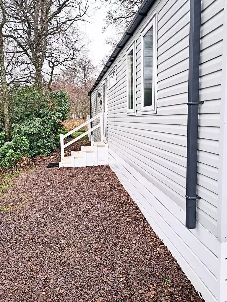 Victory Bower 2022 static caravan at Glenesk Holiday Park, Aberdeenshire, Scotland