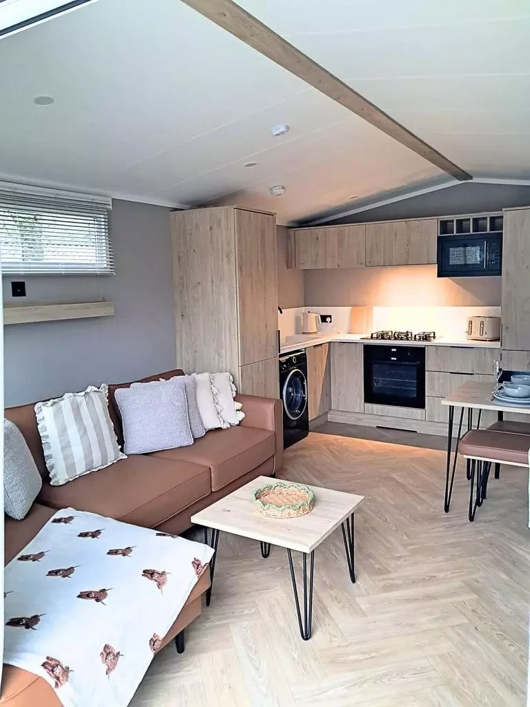 Victory Bower 2022 static caravan at Glenesk Holiday Park, Aberdeenshire, Scotland