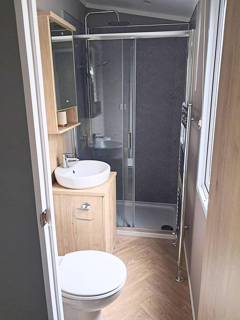 Victory Bower 2022 static caravan at Glenesk Holiday Park, Aberdeenshire, Scotland