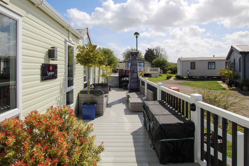 Luxury Pemberton Langton 2020 with super decking at Allhallows, Kent.