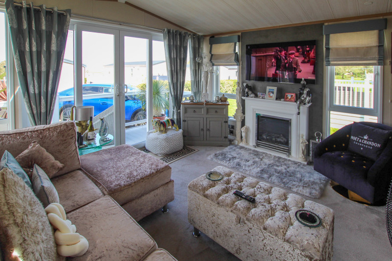 Luxury Pemberton Langton 2020 with super decking at Allhallows, Kent.