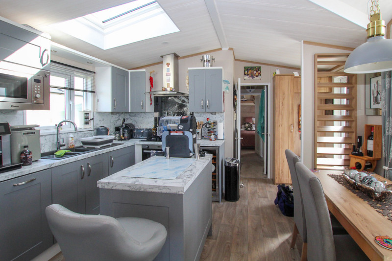 Luxury Pemberton Langton 2020 with super decking at Allhallows, Kent.