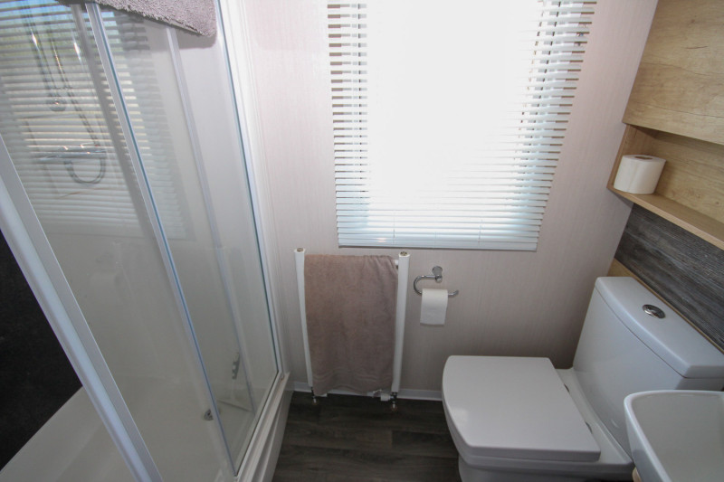 Swift Bordeaux Exclusive 2022 static caravan at Allhallows, Kent on a new development area